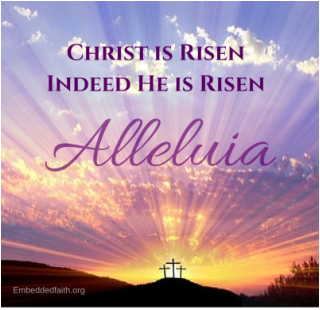 Easter Christ is Risen Embeddedfaith.org
