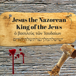 Holy week/Good Friday - Jesus of Nazareth King of the Jews.