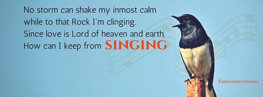 How can I keep from Singing Facebook Cover