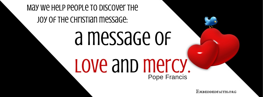 Pope Francis Quote Facebook Cover