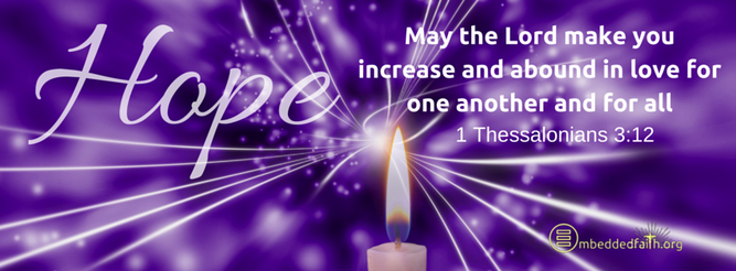 First week of Advent Cycle C - Facebook Cover. embeddedfaith.org