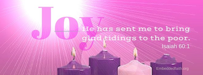 Third Sunday of Advent Gaudete Sunday Facebook Covers - embeddedfaith.org