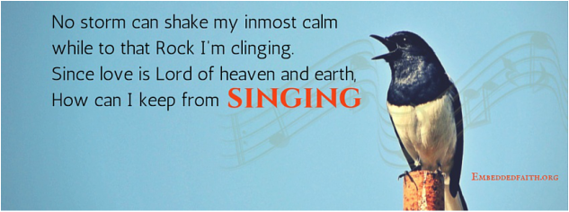 How can I keep from singin facebook cover from embeddedfaith.org