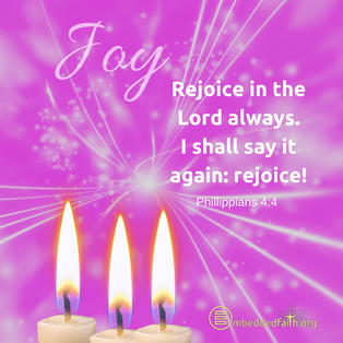 Third sunday of Advent - Cycle C - Gaudete Sunday Rejoice in the Lord always, I shall say it again Rejoice! - Philippians 4:4