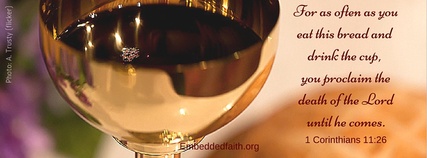 Holy Thursday/Holy Week  Facebook Cover embeddedfaithl.org