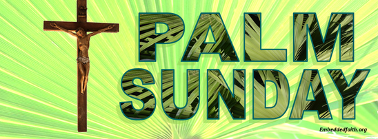 Palm Sunday Facebook Cover - embeddedfaith.org