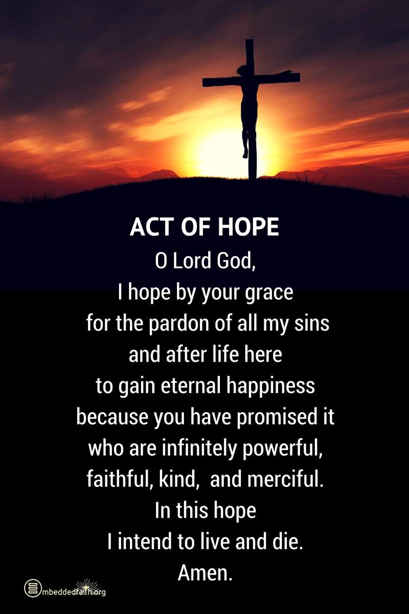 Act of Hope Prayer